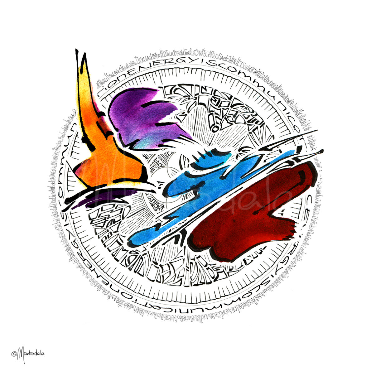 Energy is communication | 850